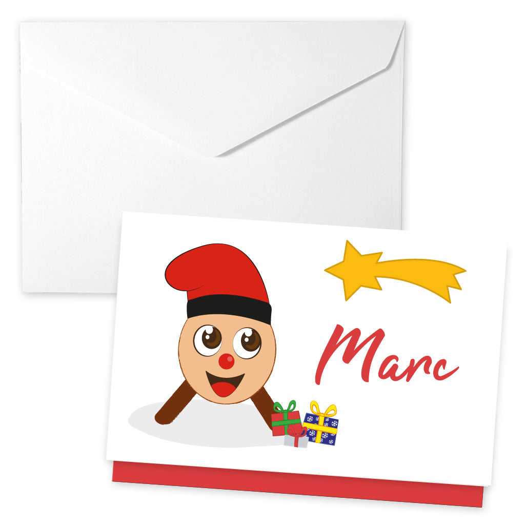 Sobre per regalar diners amb nom TIÓ DE NADAL